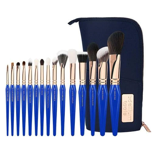 Bộ Cọ Trang Điểm 15 Cây Bdellium Tools Golden Triangle Phase III
